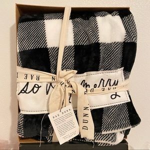 Rae Dunn So Very Merry Blanket